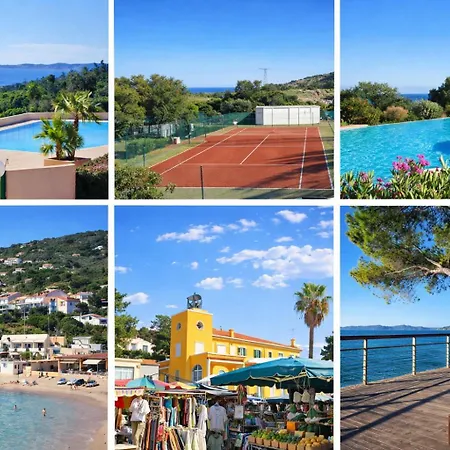 Vue Exceptionnelle, Terrasse, Piscines Et Tennis Domaine Au Calme アパート